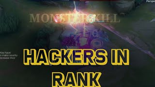 HACKERS in RANK Please Report Them Mobile legends Gameplay rank hackerexposed hackers [upl. by Okuy739]