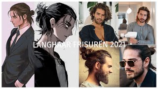 Die besten Frisuren bei langen Haaren für Jungs 2021  Langhaarfrisuren für Männer 2021  Joel Ksn [upl. by Bjorn]