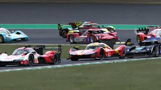 Le Mans WEC Series LMHLMDh race at Suzuka GP Circuit  Assetto Corsa PC [upl. by Cirtemed]