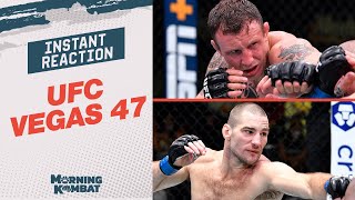 UFC Vegas 47 Results Jack Hermansson vs Sean Strickland  UFC Fight Night PostFight Show [upl. by Annovad]