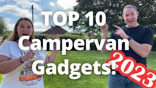 Top 10 Campervan Gadgets for 2023 [upl. by Ztirf962]