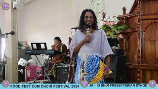 BENNY PRASAD  JINGIASENG KYNTHEI RI BHOI PRESBYTERIAN SYNOD  FOOD FEST CUM CHOIR FESTIVAL [upl. by Selima]