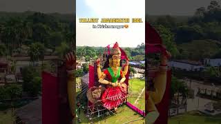 Tallest Jagadharti Idol in Krishnanagar 😱😍 jagadhatripuja krishnanagar shorts ©kolkatargolpo [upl. by Iggem]