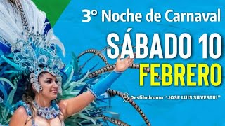 ‼️🤩 Carnaval Federaense 2024  Tercera Noche ❤🎊 [upl. by Etienne620]