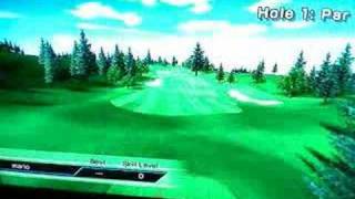 Wii Sports Golf TrickGlitch [upl. by Wilhelmine]