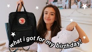 WHAT I GOT FOR MY BIRTHDAY HAUL [upl. by Anelis]