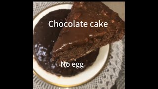 Eggless chocolate cake  soft and moist chocolate cake  chocolate cake Cookingstyle9 [upl. by Ennaeed139]