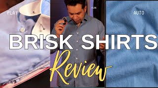 Brisk Shirts Custom Made Shirts On a Budget HaulTryOn Review [upl. by Skylar314]