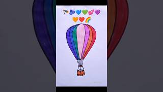 Easy Emoji mix 🪂🌈💕💚 Drawing For Kids 🤩  Art 160 [upl. by Elah287]