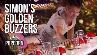 SIMON COWELLS Golden Buzzer Auditions On Britains Got Talent [upl. by Dinerman754]