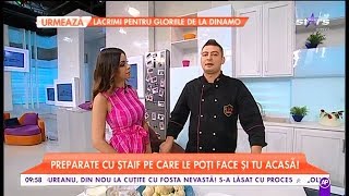 Piept de rață cu piure de conopidă și reducție de portocale [upl. by Fanchet225]