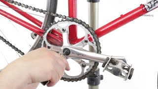 Replace A Bike’s Square Tapered Crankset [upl. by Nirrac]