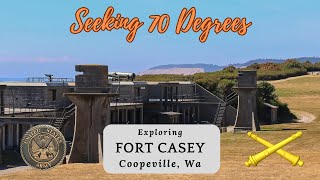 Exploring US Army Fort Casey the largest of the three forts [upl. by Bloch]