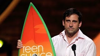 Steve Carell Wins at Teen Choice Awards 2007 [upl. by Ailasor]