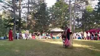 Traditional Women Maliseet Tobique First Nation Pow Wow 20142 [upl. by Eilraep979]