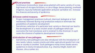 Plant disease Epidemiology forecasting and disease Assessment [upl. by Rodablas]