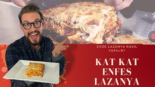 Kat kat enfes İtalyan Lezzeti Lazanya nasıl yapılır [upl. by Taft]