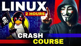 LINUX Full Course for Beginners in 2 HOURS  2024 Edition [upl. by Aicirtal]