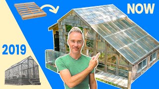 The Story of Building my GEOTHERMAL Greenhouse [upl. by Iaw]