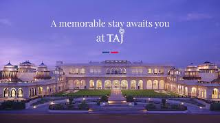 Awaiting You A Memorable Stay at the Taj [upl. by Nnylrefinnej49]