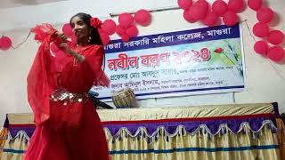 চুড়ি পরেছি আমি হাতে  curi poreci ami hat a Razin islam magura govtmohila college programme [upl. by Neelyk]