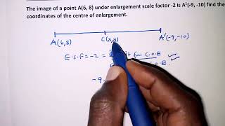 Enlargement with negative scale factor [upl. by Gisele]