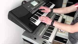 Marek i Wacek  Melodia dla Zuzi cover by angeleyes Korg PA 600 [upl. by Enneite311]