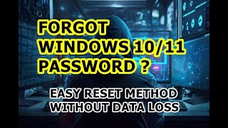 Reset Windows Password Without Data Loss  Easy Guide [upl. by Ellenor798]