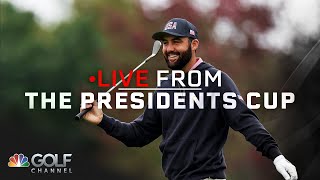 Presidents Cup Day 3 fourball matchups announced  Live From the Presidents Cup  Golf Channel [upl. by Aelegna]