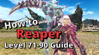 FFXIV 635 Reaper Level 7190 Detailed Guide Endgame Openers and More [upl. by Airdnazxela]