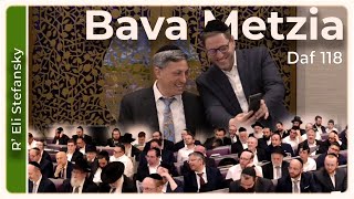 Daf Yomi Bava Metzia Daf 118 by R’ Eli Stefansky [upl. by Kirk]