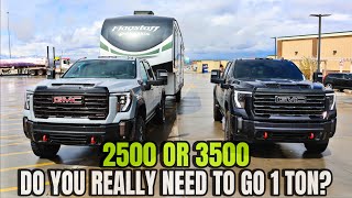 2500 VS 3500 Heres How Fifth Wheel Pin Weight Effects Your Payload for 34 And 1 Ton Trucks [upl. by Woodson326]