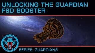 Unlock the Guardian Frame Shift Drive Booster FSD in Elite Dangerous for Maximum Range Tutorial [upl. by Venn]