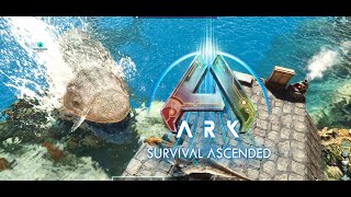 Ark Survival Ascended quotLets Playquot S1 E4 Leedsichthys Attack [upl. by Yeuh]