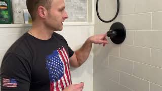 How to FIX Reversed HotCold water  DELTA Shower Faucet Valve  How to replace ValveCartridge [upl. by Garwood]