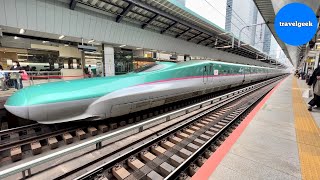 Japans FASTEST Train Experience at 320kmph200mph  Bullet Train Hayabusa [upl. by Georgette385]