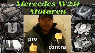 Mercedes W211 EKlasse Motoren Benziner  Diesel pro amp contra  Beratung  MB Youngtimer Parts [upl. by Koerlin]