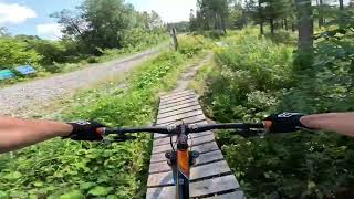 Mountain Bike Thetford mines Parc du SommetTrail quotEL BUCKquot [upl. by Venezia]