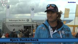 Björn Dunkerbeck beim Windsurf World Cup 2012 auf Sylt [upl. by Garcon]