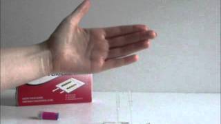 Home Cholesterol Test Total amp HDL Demonstration [upl. by Donelson]