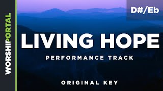 Living Hope  Original Key  DEb  Performance Track [upl. by Datnow]