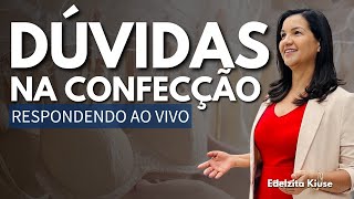 Como acabar com as dúvidas na costura  confecção [upl. by Yntruoc275]