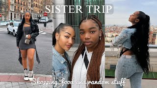 48 HOURS IN MADRID  SISTERTRIP [upl. by Yluj186]