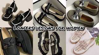 Ladkiyon ke Stylish Loafers Shoes Design 2024  Beautiful Style ke Latest Loafers Shoes Design 2024 [upl. by Annahsad]