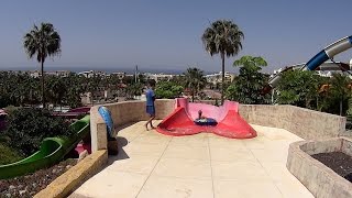 Rapids Water Slide at Aqualand Costa Adeje [upl. by Seften]