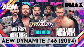 AEW DYNAMITE  Episode 43 2024 Ganze Folge  DMAX [upl. by Ardiedak]