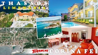 Corina Fei apartmány  Thassos Limenaria CK Turancar [upl. by Ileyan]