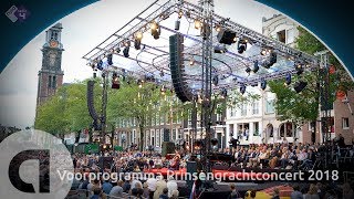 Voorprogramma Prinsengrachtconcert 2018 [upl. by Nnaira]