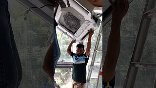 Hvac Installation Cassette AC Installation🛠🔧🔨🪛🥰💪🤟🤞 shorts shortvideo dance punjabisong newsong [upl. by Nwahsd]