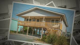 Four Sails 418 • 4BR 3BA Sleeps 8 • Water Views • Topsail Beach NC [upl. by Keily]